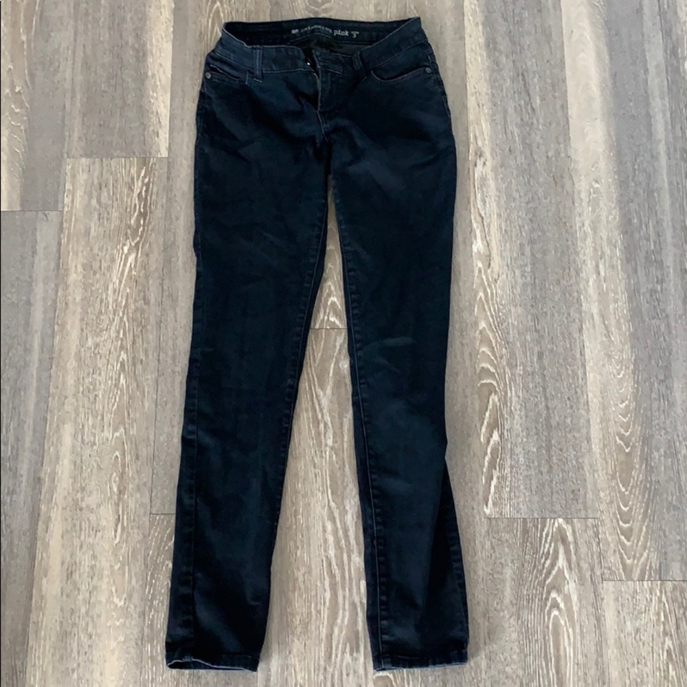 Celebrity pink black jeans